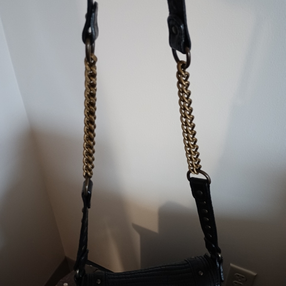 Abaco Mini Crossbody Bag Black Leather - Picture 6 of 10